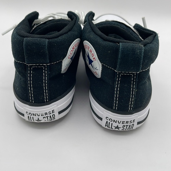 Converse Street Mid Black / White / Youth Size 3 A01720F - Picture 3 of 6